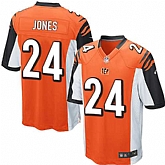 Nike Men & Women & Youth Bengals #24 Adam Jones Orange Team Color Game Jersey,baseball caps,new era cap wholesale,wholesale hats